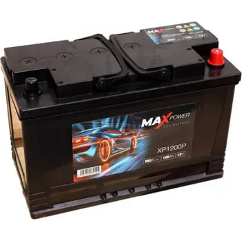 Autobaterie Autobaterie 120AH/950 A P+ MAXPOWER