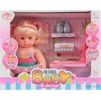 Panenka Mega Creative Panenka s nočníkem 29 Miminko