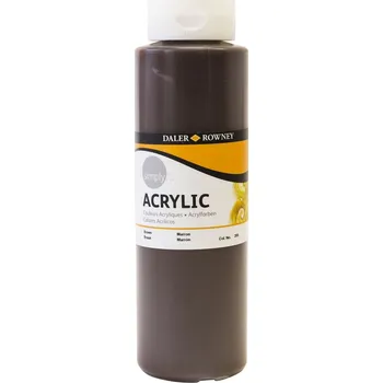 Výtvarná barva Daler-Rowney Simply Umělecká barva akrylová, 750 ml, hnědá&nbsp;126750205