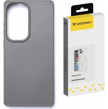 Pouzdro na mobilní telefon Pouzdro Wozinsky Carbon Fibre Case s MagSafe pro Samsung Galaxy S25 - šedé