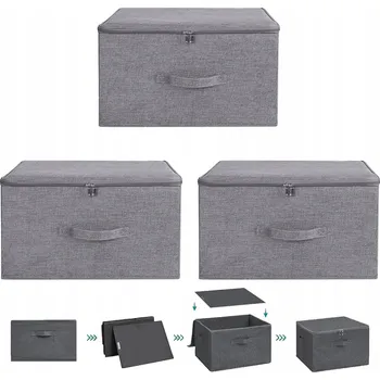 Úložný box Organizér, úložný box SADA 3 KUSŮ UNIVERZÁLNÍ