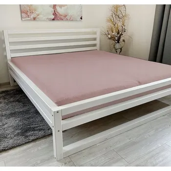 Prostěradlo Prémiové prostěradlo Mikroplyš - Starorůžové, Rozměry: 90 x 200 cm