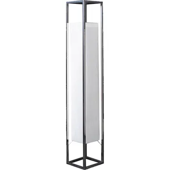 Stojací lampa Stojací lampa AGAPUNE FRAME 120 CM bílá/stříbrná