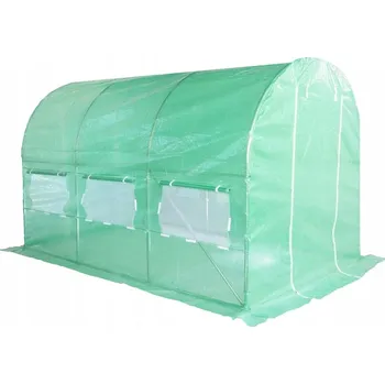 Fóliovník Zahradní fóliovník 2x3x2m / 6m2 VespaGarden silný - zelený + příslušenství