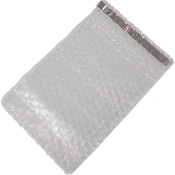 Obalový materiál Sáček z 3vrstvé bublinkové fólie s lepicím páskem, šířka 150 mm, výška 200 + 50 mm