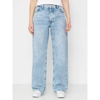 Dámské kalhoty Roxy Milla Wide Leg Regular (glacier) 28, modrá