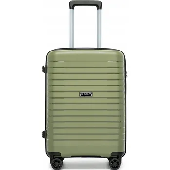 Rozšiřitelný polypropylenový kufr Kono 41 L - zelený