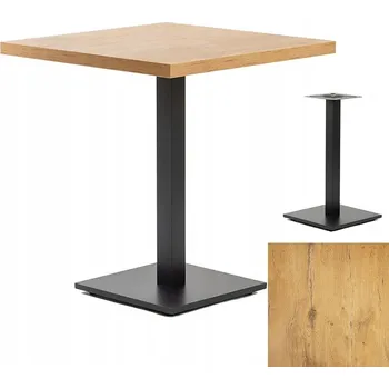 Konferenční stolek Stůl Bankietowo čtvercový 80 x 80 x 74 cm dub lancelot