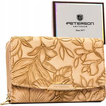 Peněženka Peterson peněženka eko kůže béžová - dámská