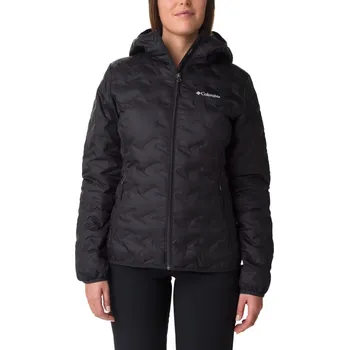 Dámská bunda Dámská sportovní bunda Columbia Delta Ridge II Down Hooded Jacket velikost L černá