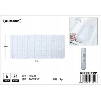 Protiskluzová podložka Protiskluzová podložka do koupelny 78x35 cm z PVC