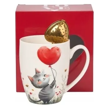 Hrneček Duo Valentýnský porcelánový 360 ml