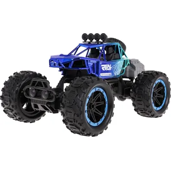 RC model auta Ramiz REAL ROCK Crawler s funkcí kouře R/C modrý