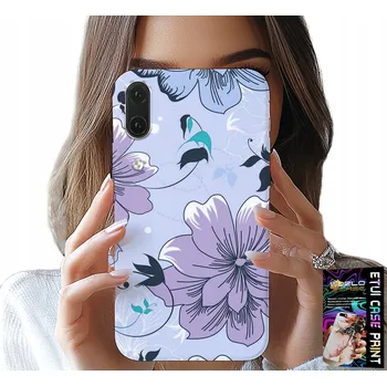 Pouzdro na mobilní telefon POUZDRO PRO HUAWEI P20 - KVĚTINY, MÓDNÍ ZADNÍ KRYT STRANA