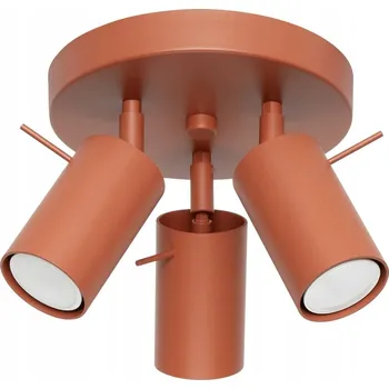 SOLLUX LIGHTING kulatý Stropní Svítidlo 19,5 x 19,5 cm červená