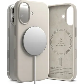 Pouzdro na mobilní telefon Zadní Kryt Ringke pro Apple iPhone 17 béžový