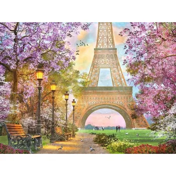 Puzzle Ravensburger Puzzle Pařížská romance 1500 dílků