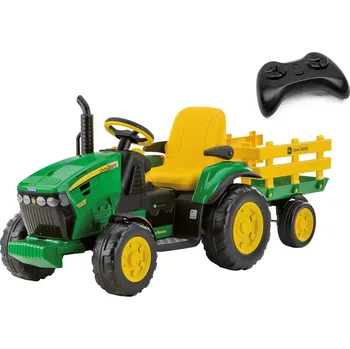 Dětské vozidlo PEG PÉREGO JOHN DEERE RC TRACTOR 12V s dálkovým ovládáním