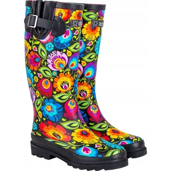 Pracovní obuv HOLÍNKY DLOUHÉ FOLK - LOVICKÉ ČERNÉ 40 FOLKSTAR