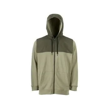 Pánská mikina Grundéns Daggerboard FZ Hoodie Deep Lichen Green Velikost: S