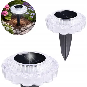 Venkovní osvětlení Solární lampa zapichovací Ideus čirá 145 cm 1 ks