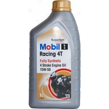 Motorový olej MOB15W504T1/OLE OLEJ MOBIL 15W-50 RACING 4T 1L SYN (Motorový olej)