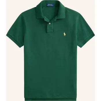 Pánská košile Polo Ralph Lauren Pánská Polokošile Z Piké Custom Slim Fit,...