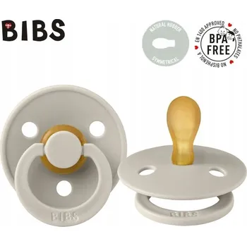 Dudlík Bibs symetrický kaučuk 0 +