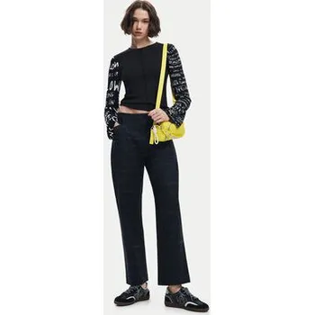 Dámská halenka Desigual Halenka Rebe 24WWTK78 Černá Slim Fit L