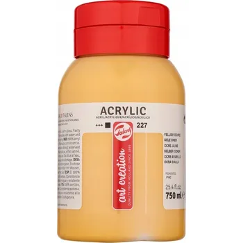 Vodová barva Akrylové barvy Talens žlutá 1 ks 750 ml