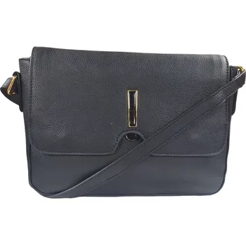 Kabelka Lagen dámská kožená crossbody kabelka černá 22_2063