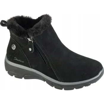 Dámská zimní obuv Dámské kotníkové boty Skechers Easy Going - High Zip 2 168042-BBK vel. 37