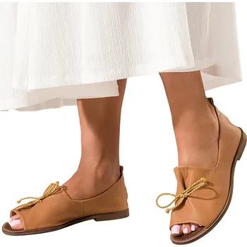 Dámské sandále Casu dámské sandály 2660-084 s plochým podpatkem, velikost 36