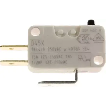 Praní a péče o prádlo  Mikrospínač D45X (D3V-16-1C4) pro sušičky Beko a Blomberg – originální náhradní díl kód 2951060300, 16(4)A 250V AC