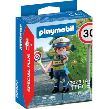 Stavebnice Playmobil Policista s radarem PLAYMOBIL® 72029