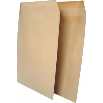 Obálka Obálka bez okénka C4 (229 x 324 mm) hnědá, 25 ks