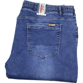 Pánské kalhoty VELKÉ PÁNSKÉ MĚKKÉ JOGGER JEANS LETNÍ TOMMY kalhoty baggy velikost XXL
