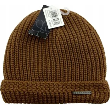 Čepice Sean John zimní čepice beanie hnědá, univerzální velikost