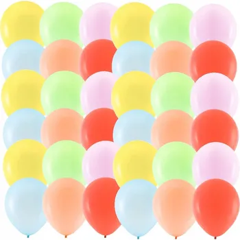 Balónek Latexové balónky narozeninové balónky barevné metalické mix 5 palců 50 ks 12 cm