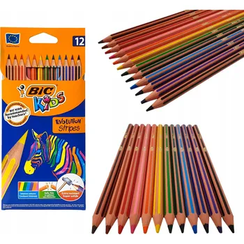 Pastelka BIC Kids Školní Balení PASTELKY Pastelky Eco Evolution Pastelky