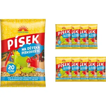 Dětské zboží Marimex | Písek pro dětská pískoviště - 10x20 litrů | 19900176