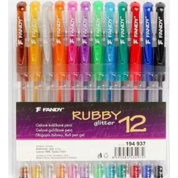 Gelová propiska vícebarevné Fandy