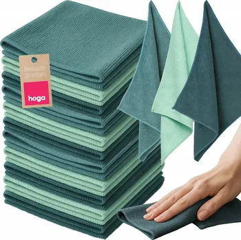 Utěrka UTĚRKY Z MIKROVLÁKNA Univerzální Na Prach a Mytí 30x30cm 10 Ks.