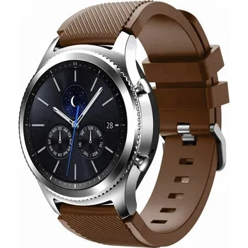 Řemínek na hodinky Univerzální hnědý řemínek SENTORI 22 mm