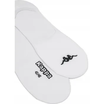 Kappa kotníkové ponožky unisex bílé KR_LOST_SS25 (3-PACK