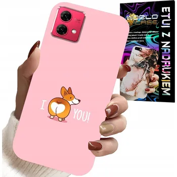 Pouzdro na mobilní telefon POUZDRO PRO MOTOROLA EDGE 40 NEO - ZÁBAVNÝ KRYT SE PSEMI KRYT TĚ