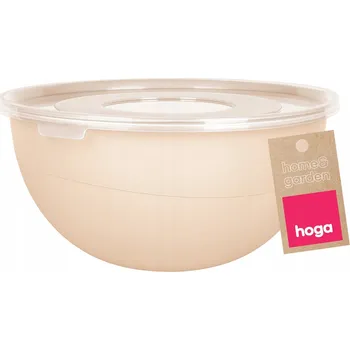 MÍSA KUCHYŇSKÁ PLASTOVÁ DO MRAZÁKU na potraviny béžová 5L 28cm