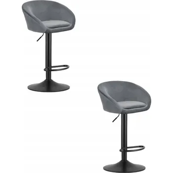 Barová židle Barová Židle Leobert , šedá, 103 cm, látka