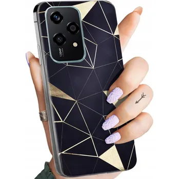 Pouzdro na mobilní telefon Zadní Kryt Hello Case pro Honor 200 LITE 5G (GLOBAL) zlatý