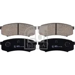 FEBI BILSTEIN Sada brzdových destiček, kotoučová brzda 16732